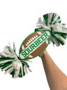 Personalized Football Cheer Pom Sign Custom Football Spirit Stick